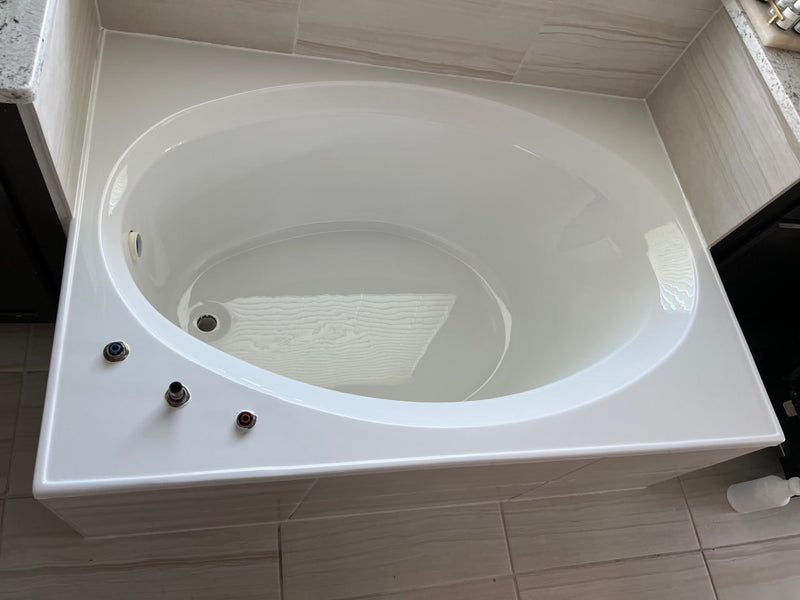 Large Soak Tub — after photo