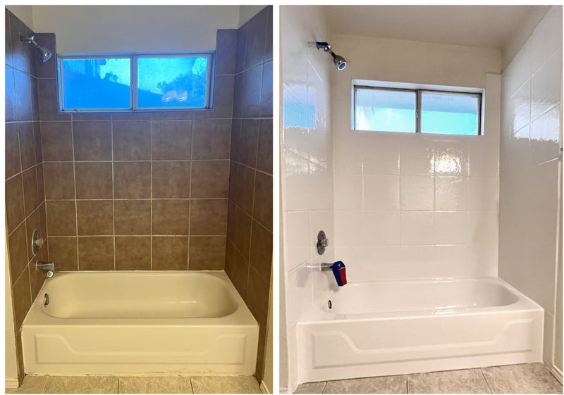 Tub & Tile Surround — after photo