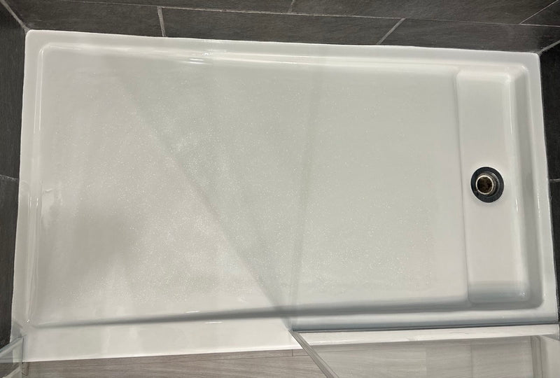 Large shower base 6x3 — after photo