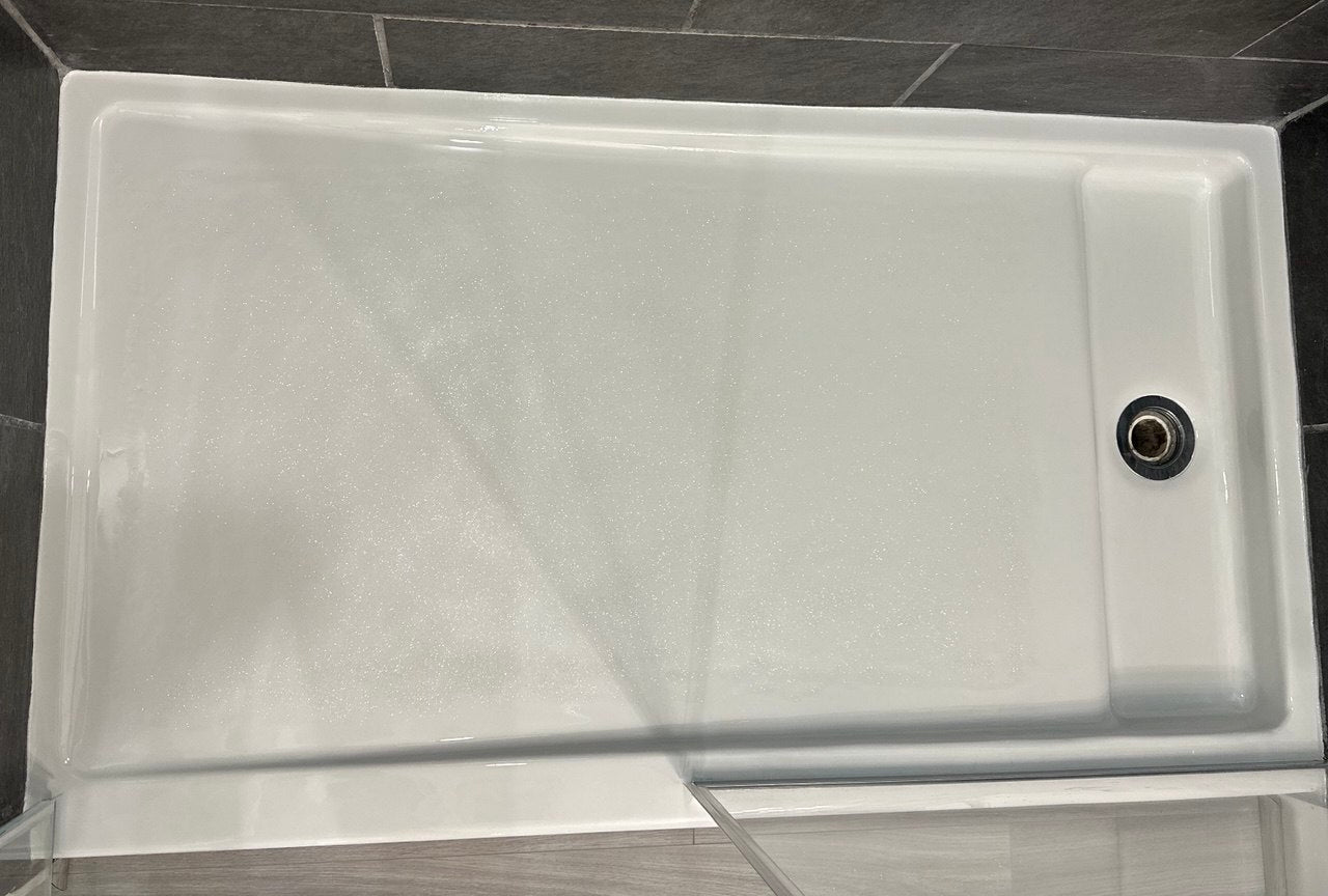 Large shower base 6x3