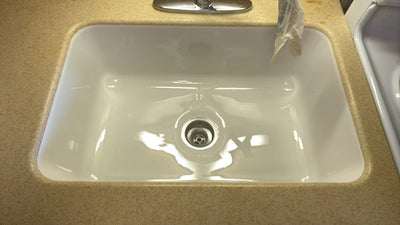 Standard: one bowl sink, bathroom sink, pedestal sink