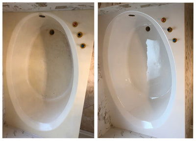 Soak tub refinishing