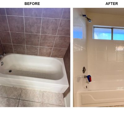 bathtub refinishing with tile